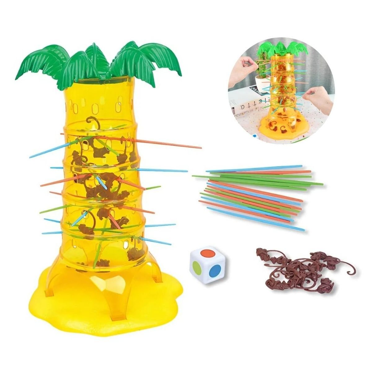 GENERICO - Juego De Mesa Palmera De Monos Locos