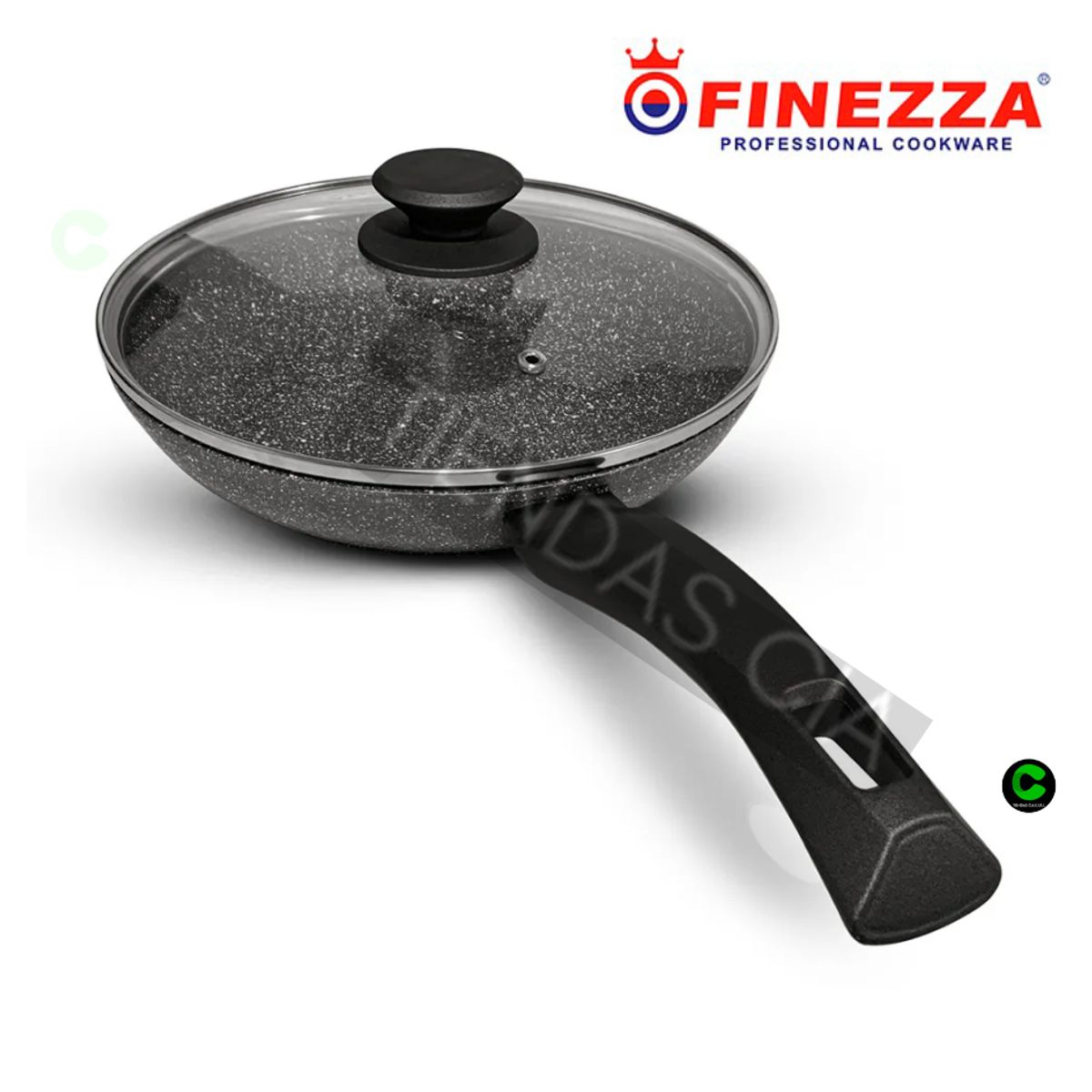 FINEZZA - Sarten Woks Ultra granito 22cm Antiadherente FZ-V422TM