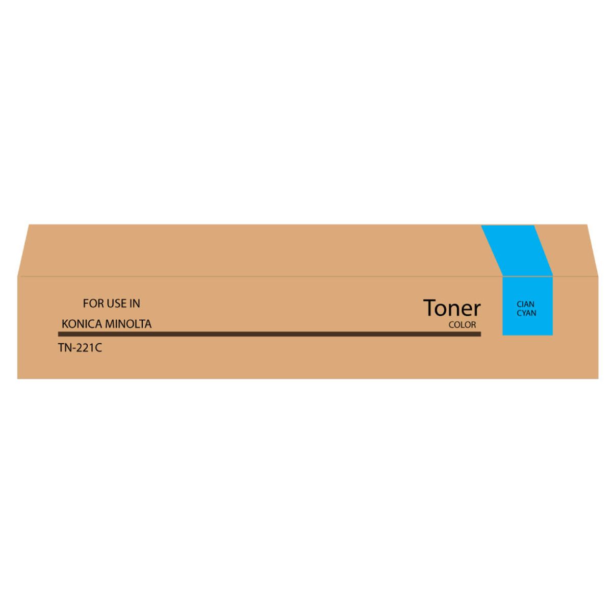 KONICA MINOLTA - Toner Konica Minolta TN-221C Cian Compatible