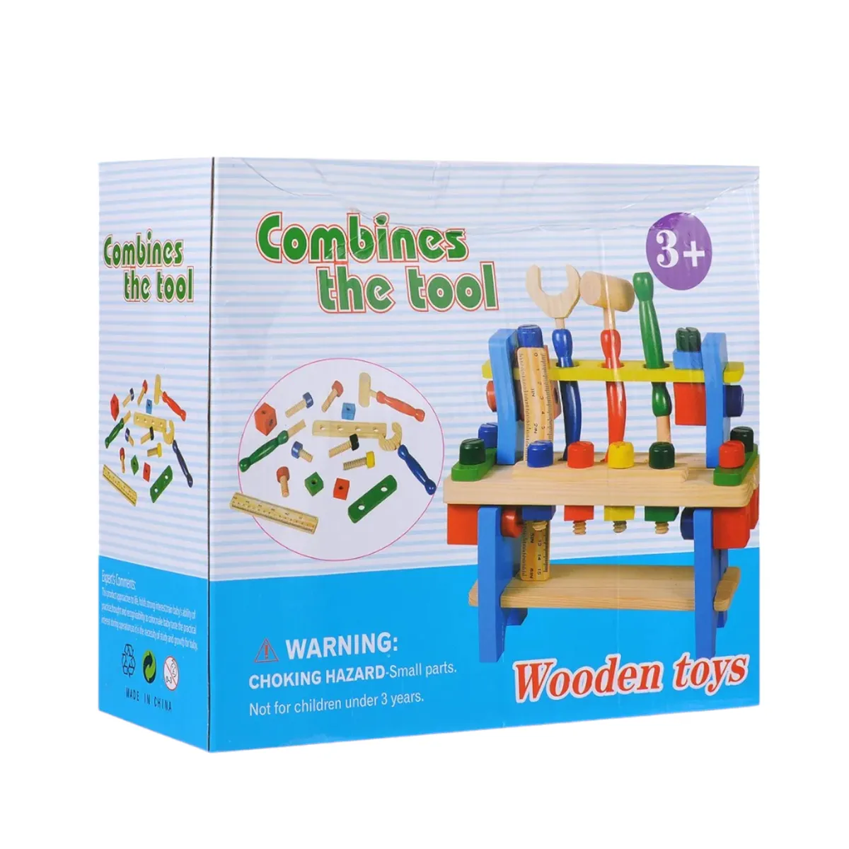 GENERICO - Juego Herramientas Madera Set Didáctico Montessori