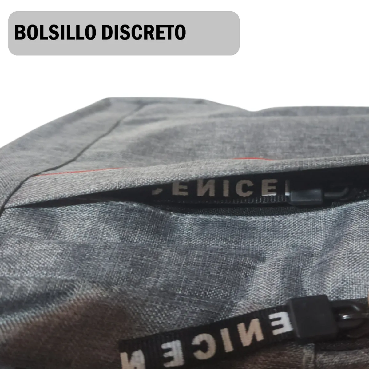 GENERICO - Pechera Mochila Morral Hombre de nylon impermeable