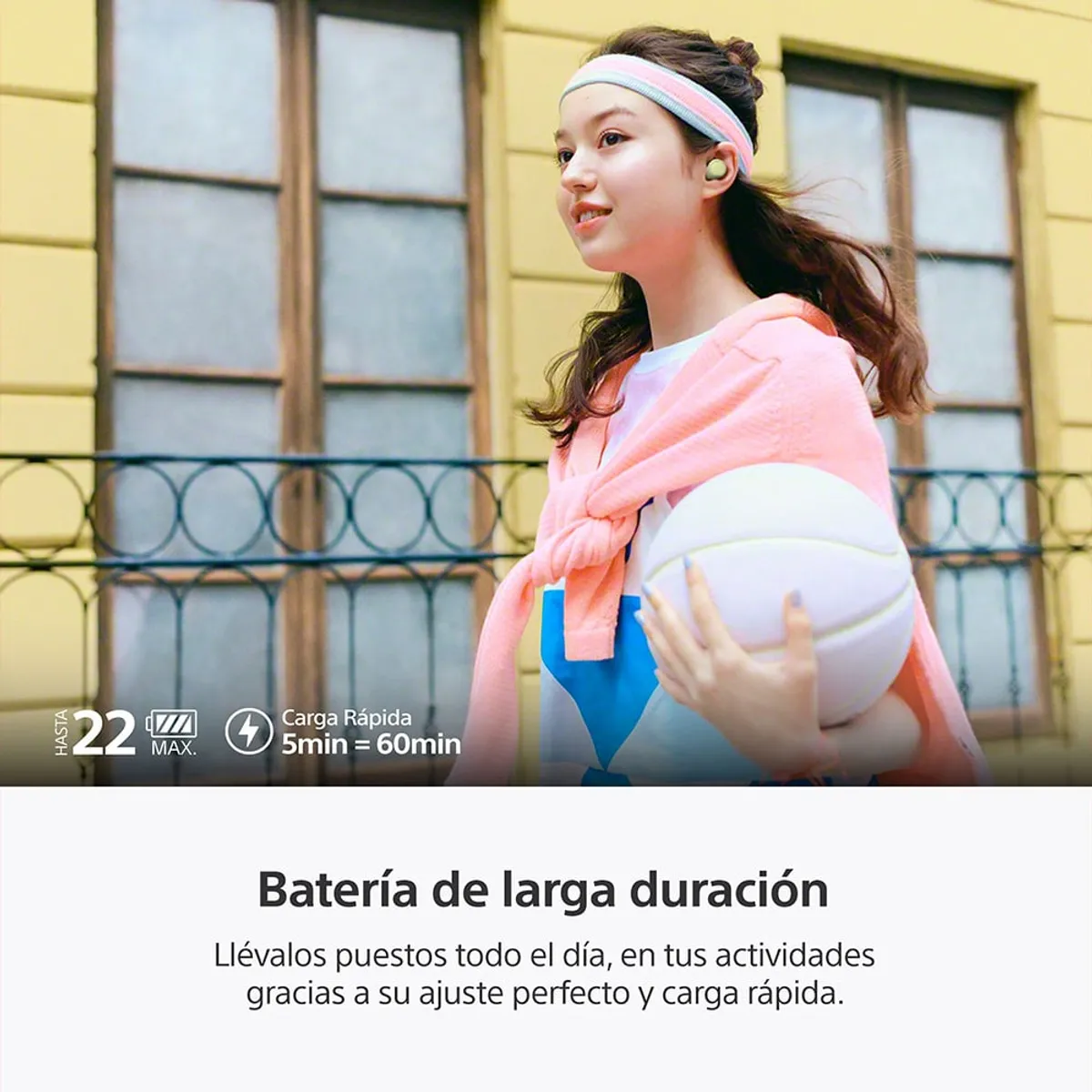 SONY - Sony Audífonos True Wireless WF-C510 Amarillo