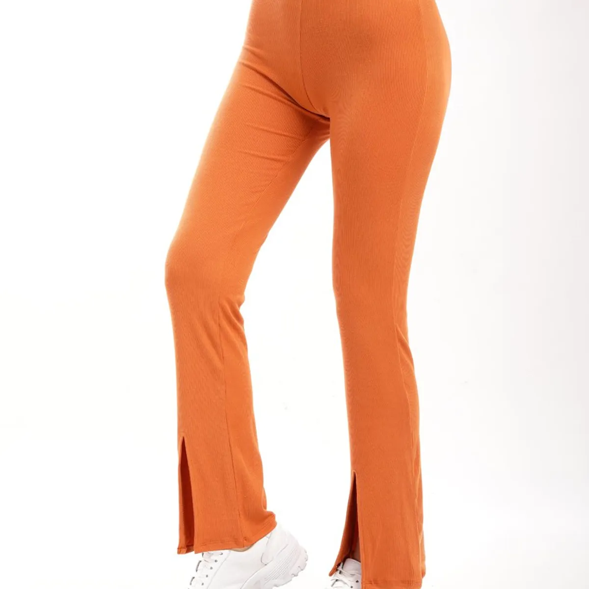 KATE LARRAIN - Pantalón con abertura mujer Rainbow