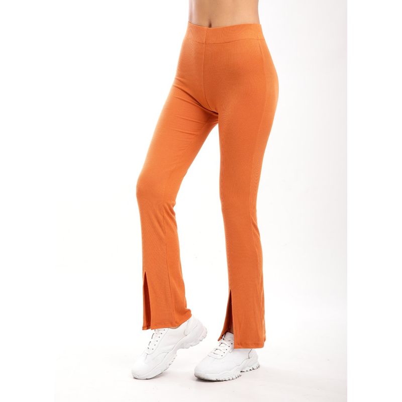 KATE LARRAIN - Pantalón con abertura mujer Rainbow