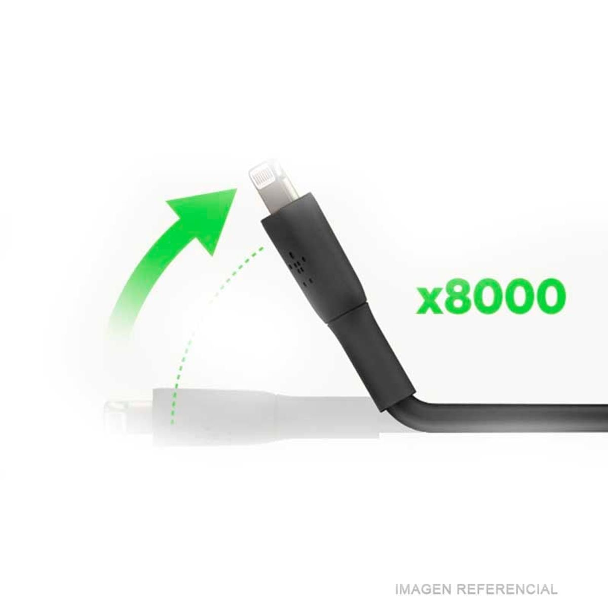 BELKIN - CABLE BELKIN LIGHTNING A TIPO-C NEGRO CAA003