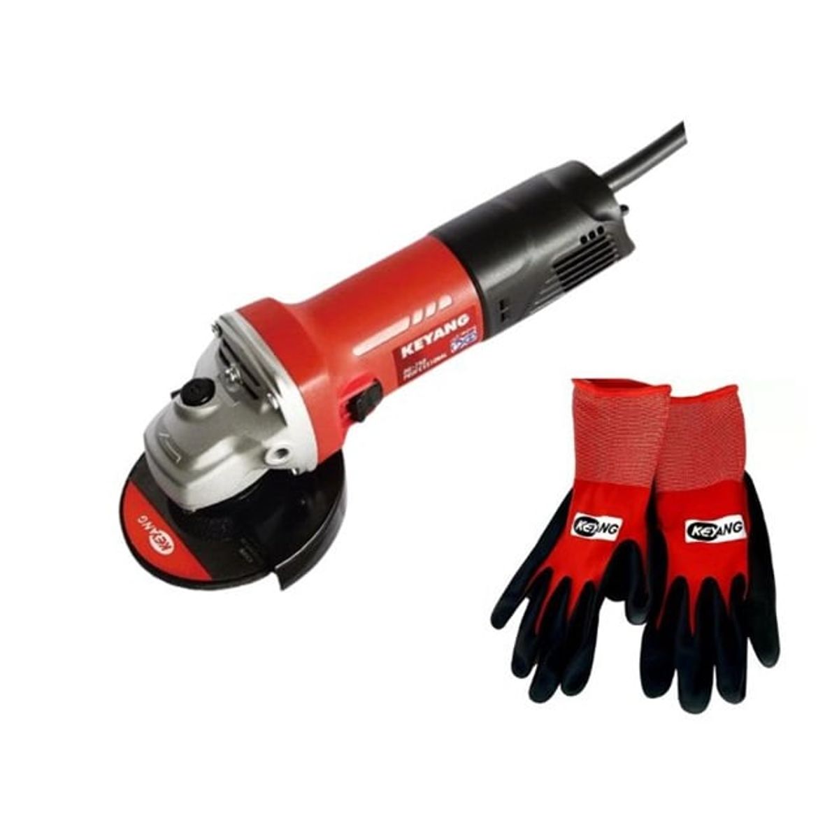 KEYANG - AMOLADORA ANGULAR  5" , 220V/1100W - DG-1102C/10000rpm  - KEYHE100003