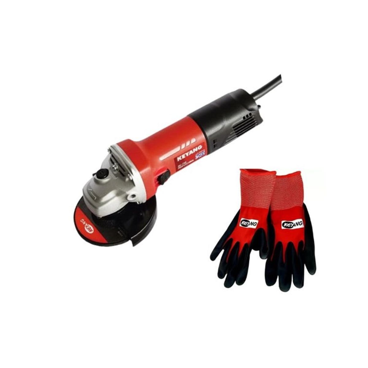 KEYANG - AMOLADORA ANGULAR  5" , 220V/1100W - DG-1102C/10000rpm  - KEYHE100003