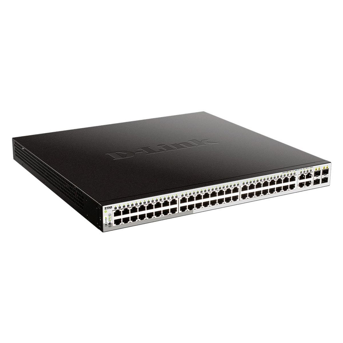D LINK - D-LINK DGS-1210-52MP Switch 48 Puertos PoE 4 Gigabit GbE/SFP