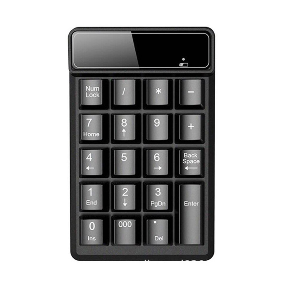 GENERICO - Teclado Numérico Inalámbrico USB 19 Teclas para PC Laptop Mac - CMK-K3