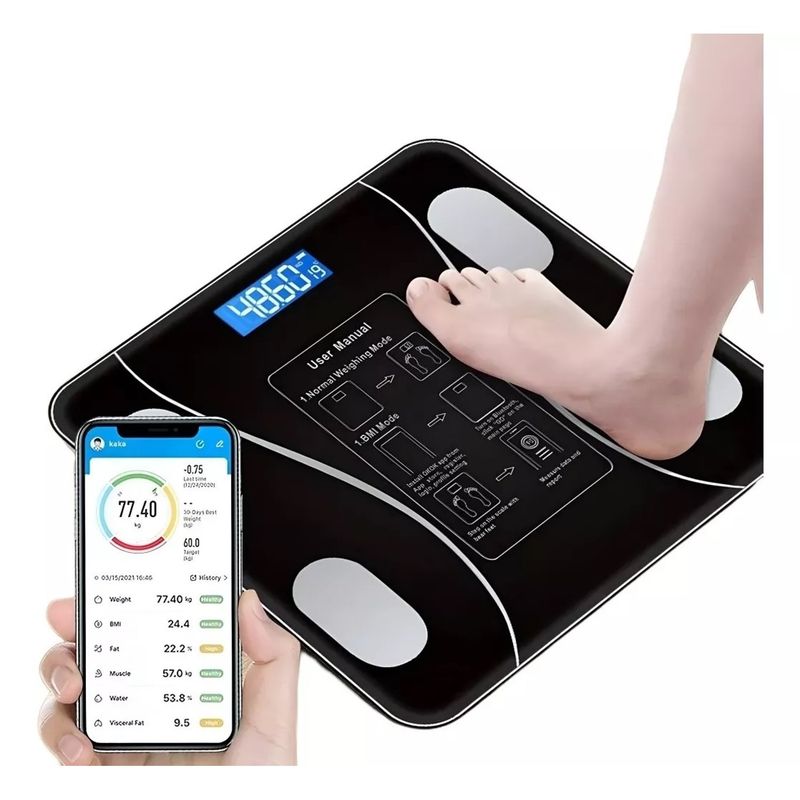 GENERICO - BALANZA INTELIGENTE CON BLUETOOH