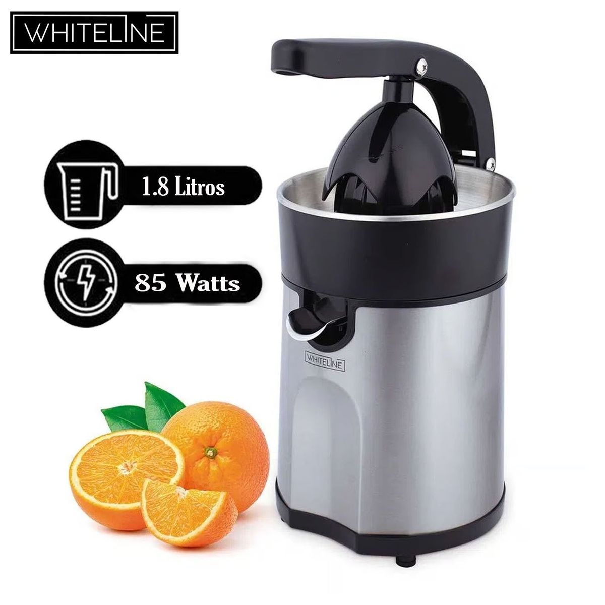 WHITELINE - Exprimidor de Palanca de Cítricos Whiteline 85W