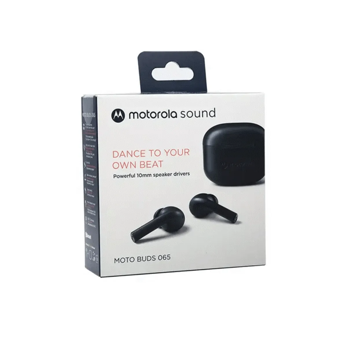 MOTOROLA - Motorola Moto Buds 065  hasta 22 Horas - Negro