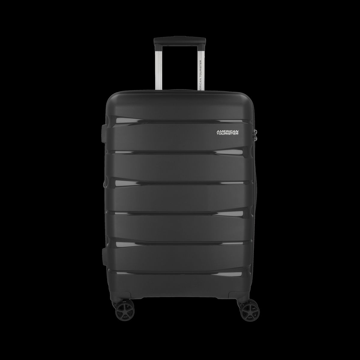 AMERICAN TOURISTER - Maleta Rígida Aspen Mediana Deep Black
