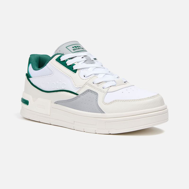 NEW ATHLETIC - Zapatillas New Athletic Skateboarding Flip40 Crema Con Verde Hombre