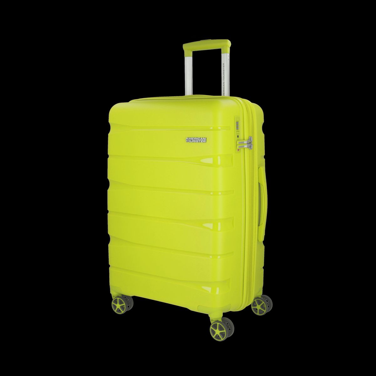 AMERICAN TOURISTER - Maleta Rígida Aspen Mediana Sunny Lime