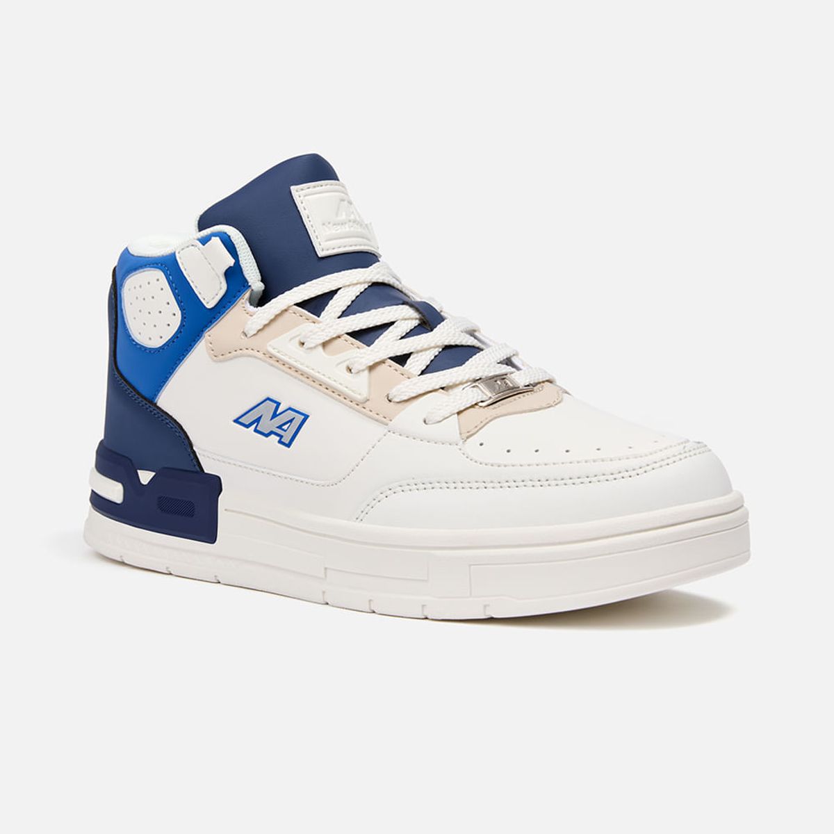 NEW ATHLETIC - Zapatillas New Athletic Skateboarding Flip41 Crema Con Azul Hombre