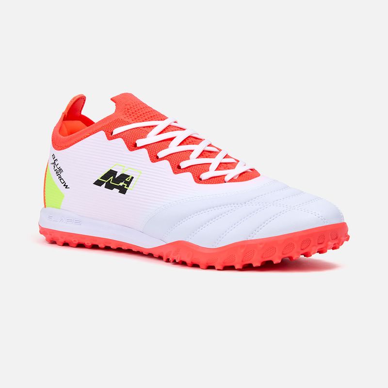 NEW ATHLETIC - Zapatillas New Athletic Football Arrow92 Blanco Con Naranja Hombre