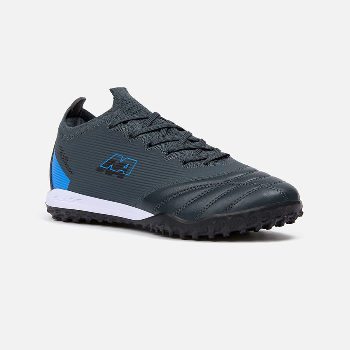 NEW ATHLETIC - Zapatillas New Athletic Football Arrow92 Gris Con Azul Juvenil
