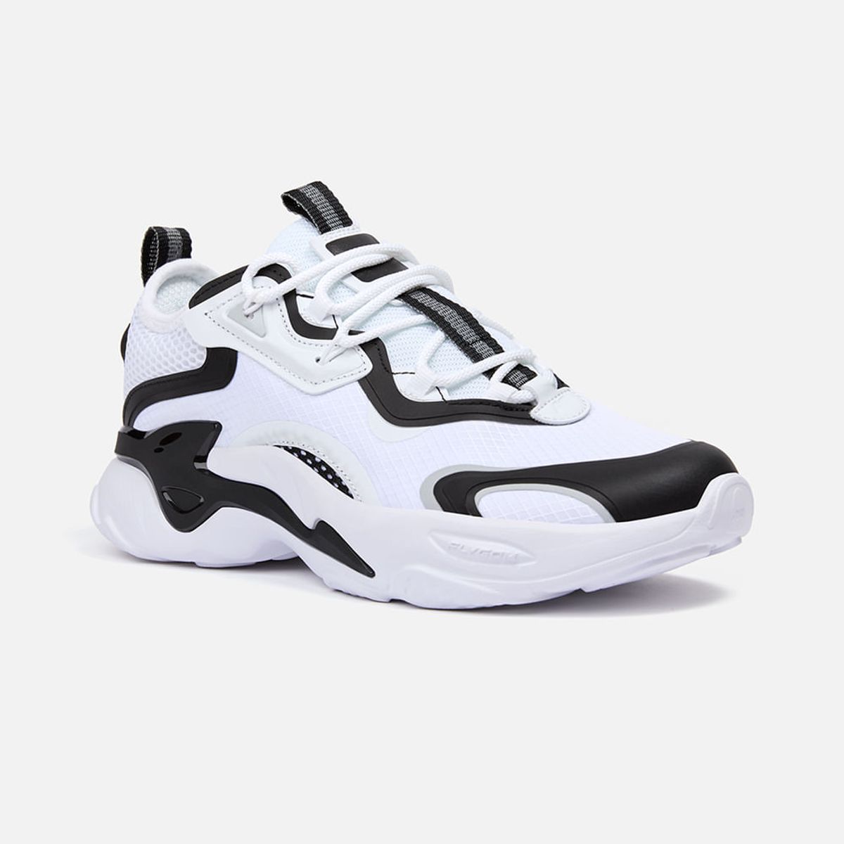 NEW ATHLETIC - Zapatillas New Athletic Lifestyle Rubbing68 Blanco Con Negro Hombre