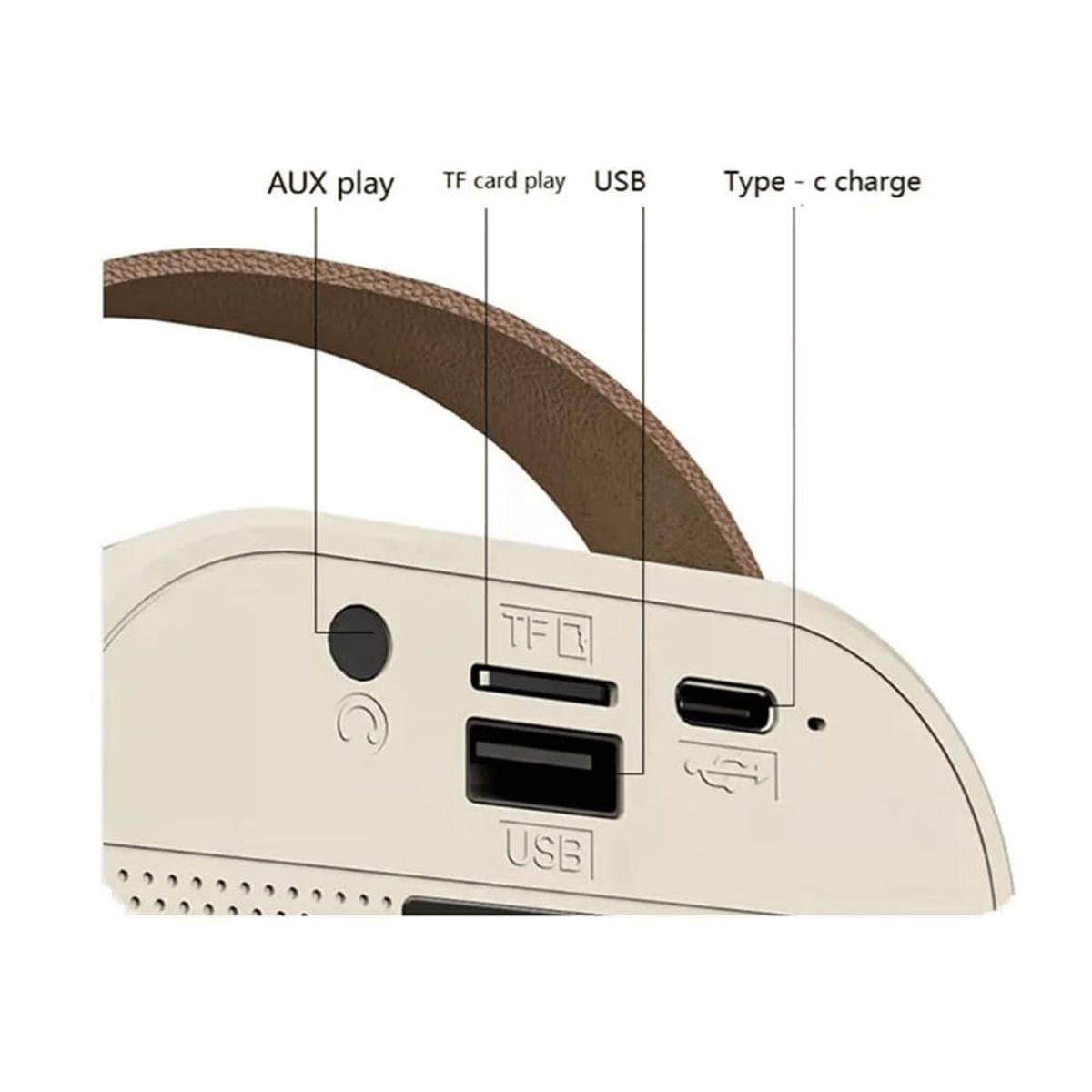 GENERICO - Parlante + Micrófono inhalámbrico Máquina de Karaoke