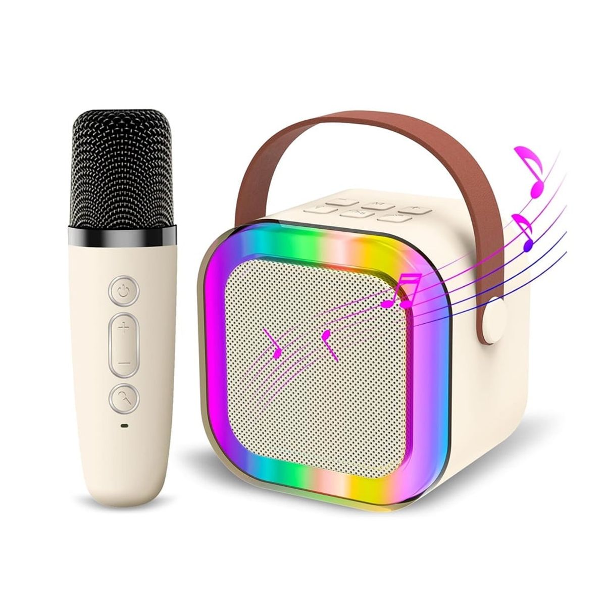 GENERICO - Parlante + Micrófono inhalámbrico Máquina de Karaoke