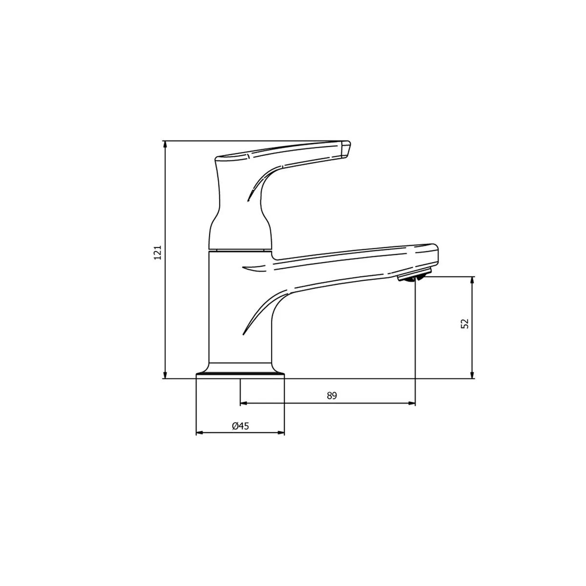 VAINSA - Grifería para Baño Modelo Portofino Cromado Vainsa
