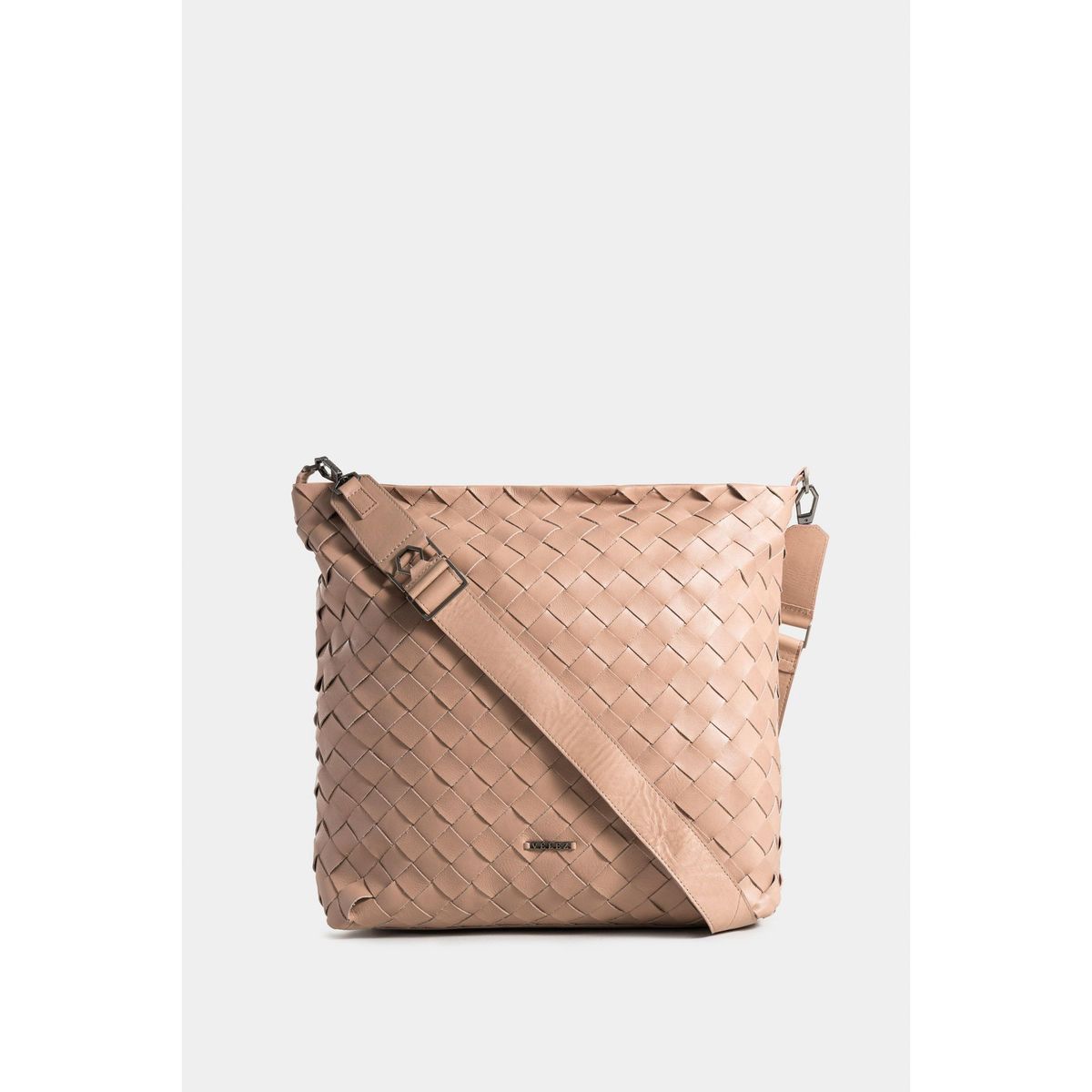 VELEZ - Vélez Shopping Venus De Cuero Mujer Tejido Artesanal Arena