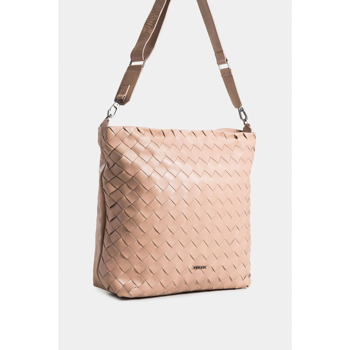 VELEZ - Vélez Shopping Venus De Cuero Mujer Tejido Artesanal Arena