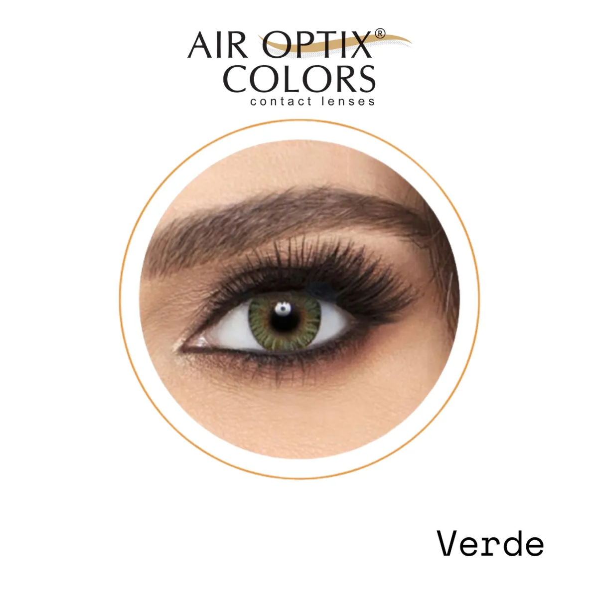 GENERICO - Lentes de Contacto Air Optix Colors Verde Green
