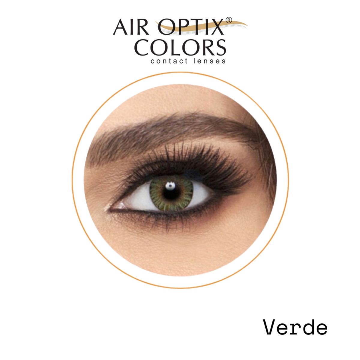 GENERICO - Lentes de Contacto Air Optix Colors Verde Green