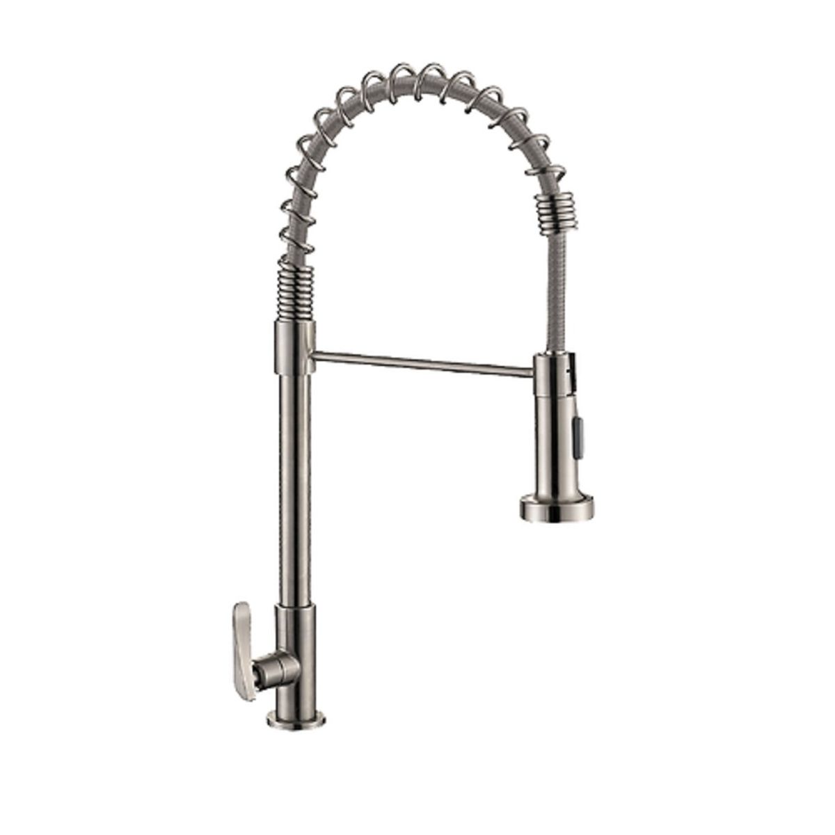 XM - GRIFERÍA DE COCINA RESORTE AL MUEBLE SATINADO LC304-1082