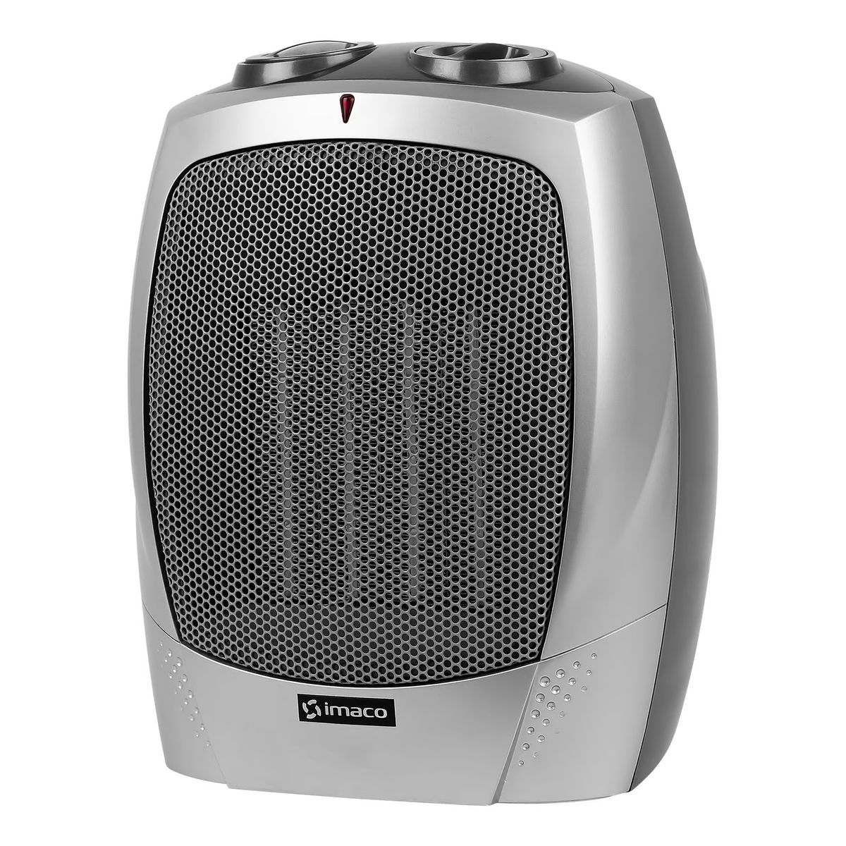 IMACO - Termoventilador Imaco ITC3181 1800w de Mesa Cuerpo de Toque Frio Gris