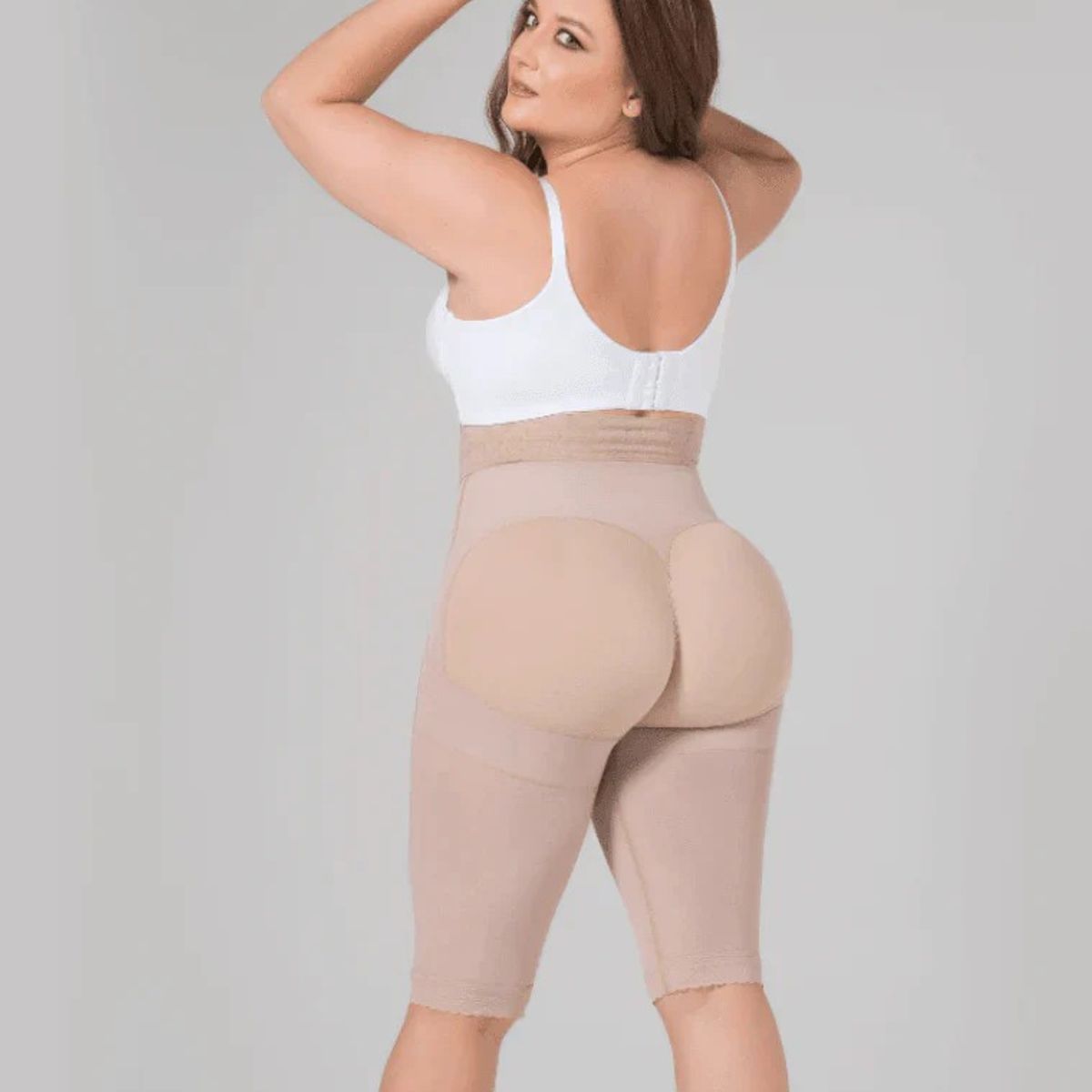 FAJITEX - Short levanta cola , Talle alto, capri levanta cola 024570