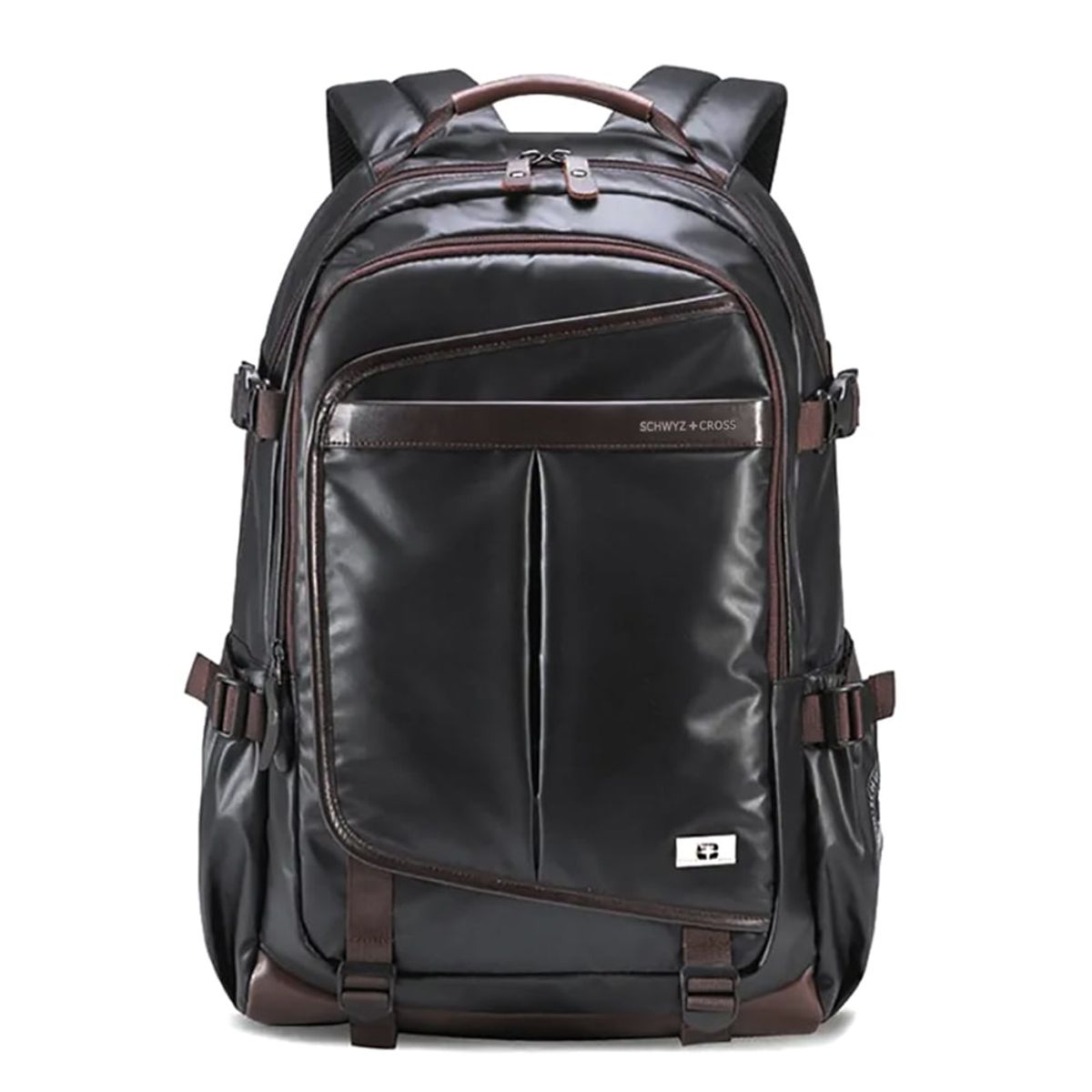GENERICO - Mochila Hombre Switzcross SC81509 Viaje Laptop Negro