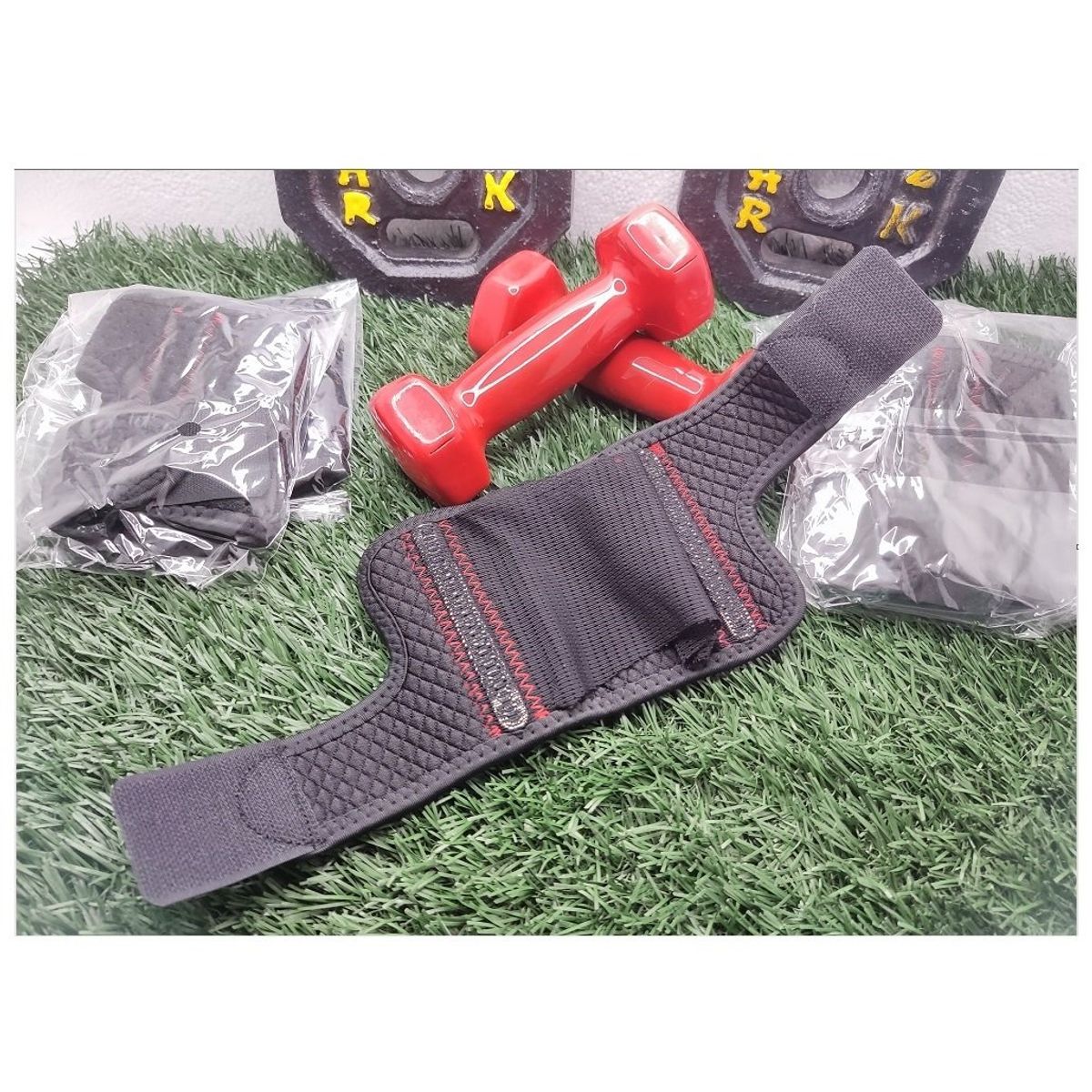 GENERICO - MUÑEQUERA  AJUSTABLE - DOBLE SOPORTE DE ALUMINIO FLEXIBLE