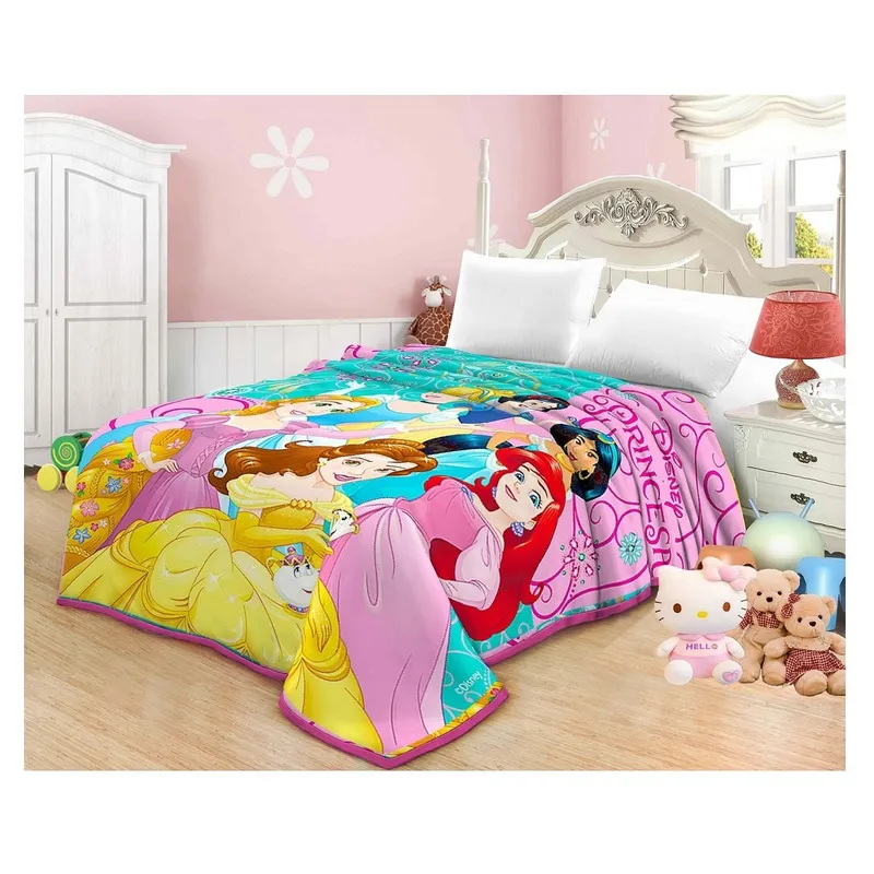 TRUELOVE - Frazada Princesas Truelove 1.5 plazas