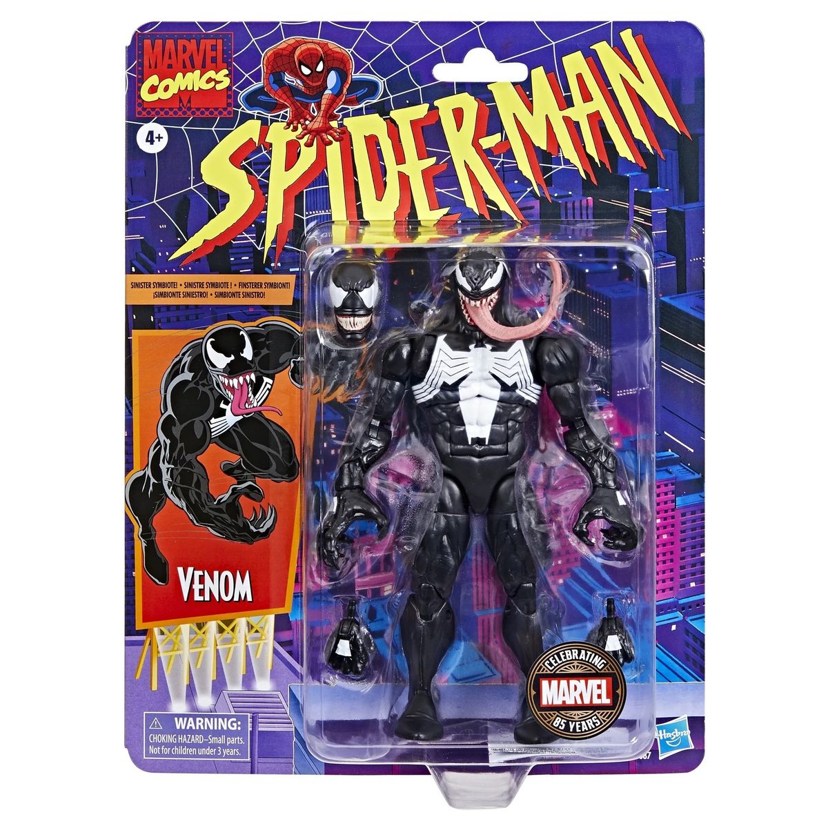 MARVEL - Venom Marvel Legends 2024 Retro 85th Walmart exclusive
