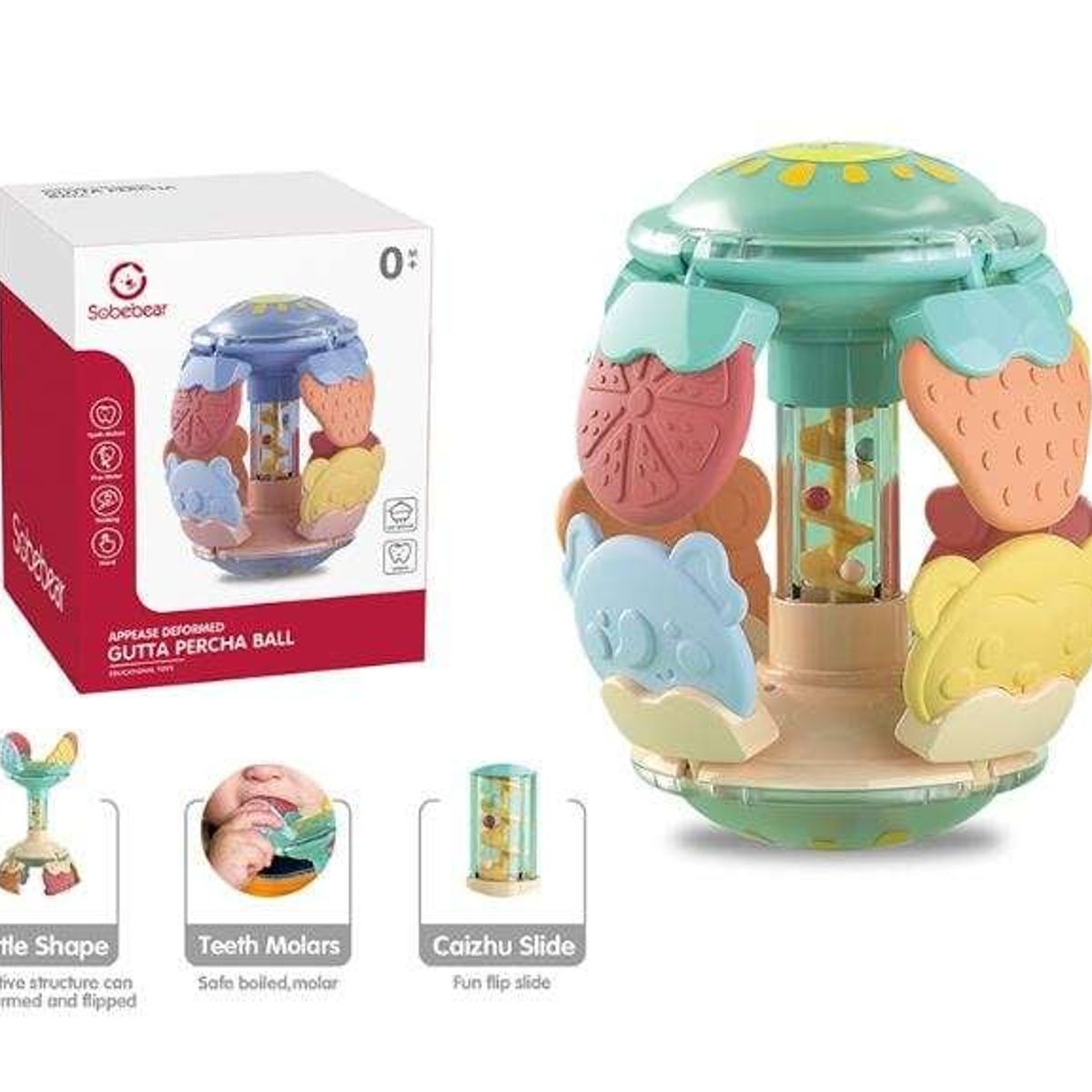 GENERICO - MORDEDOR PARA BEBE - JUGUETE ESTIMULADOR DE DENTICION