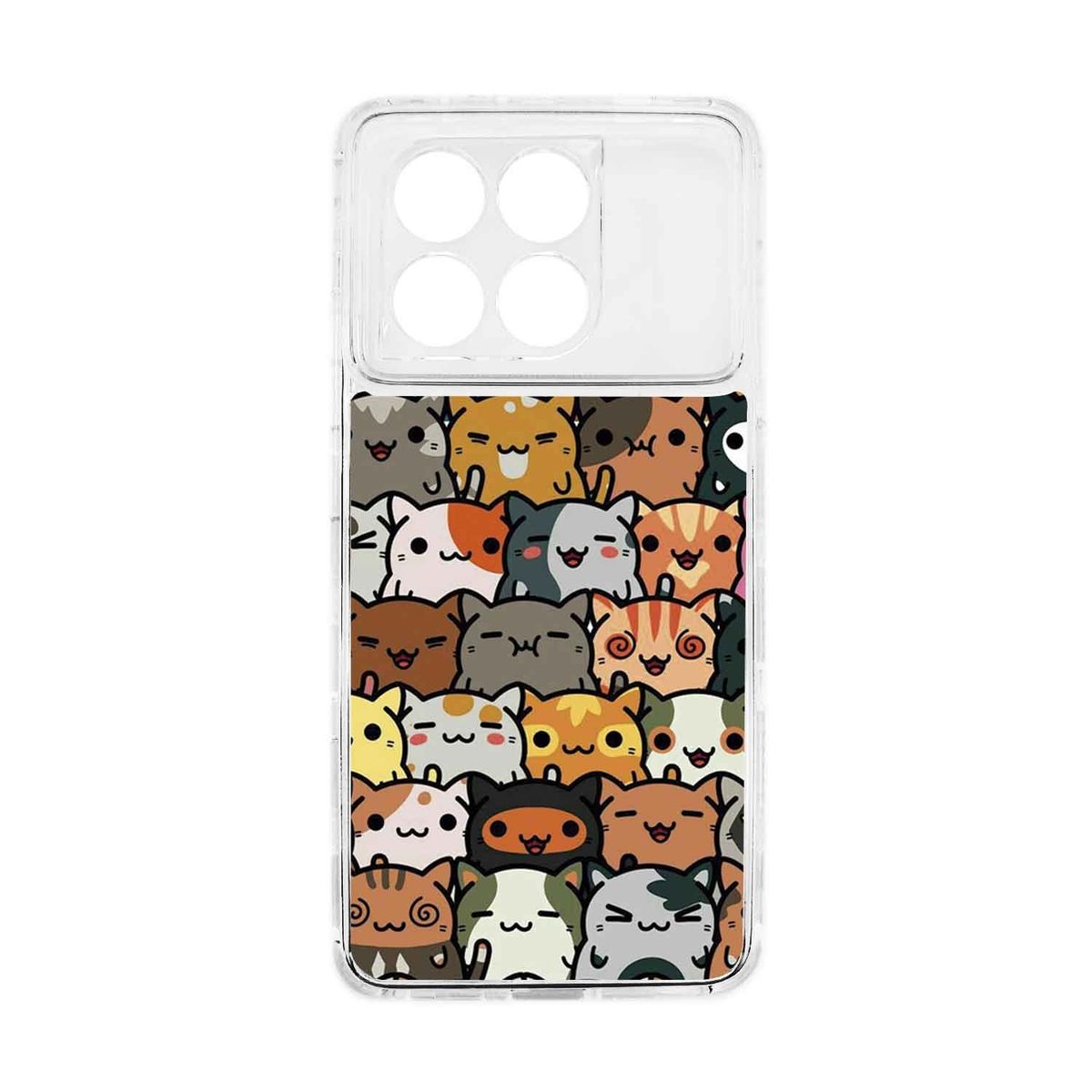GENERICO - Funda Protector Case 360 Para POCO X6 PRO 5G - Transparente