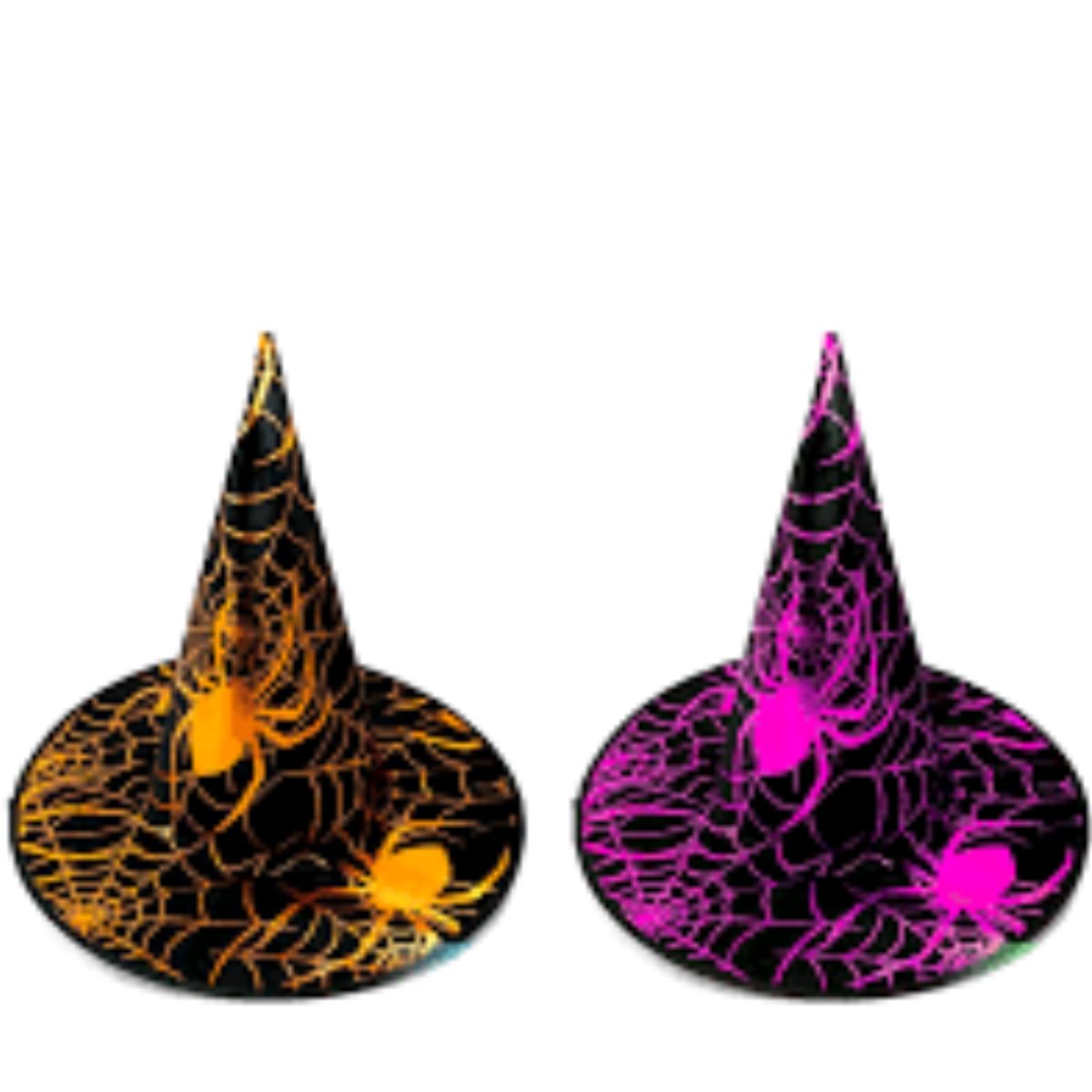 GENERICO - HALLOWEEN - Sombrero de bruja de poliéster