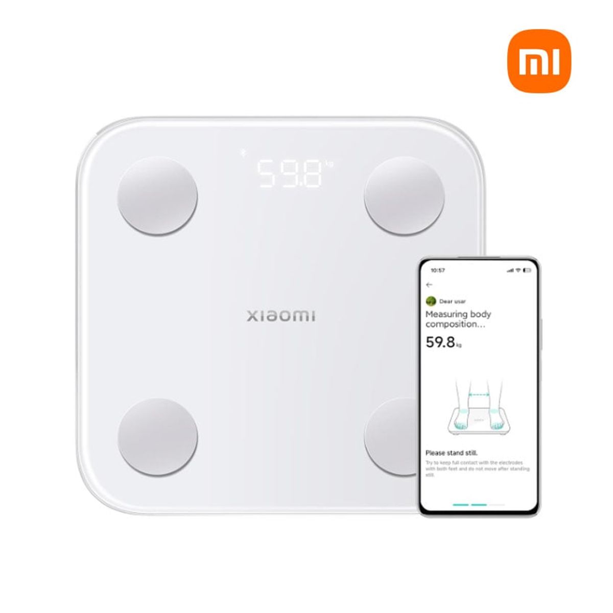 XIAOMI - Xiaomi Balanza Digital Inteligente  Mi Body Composition Scale S400