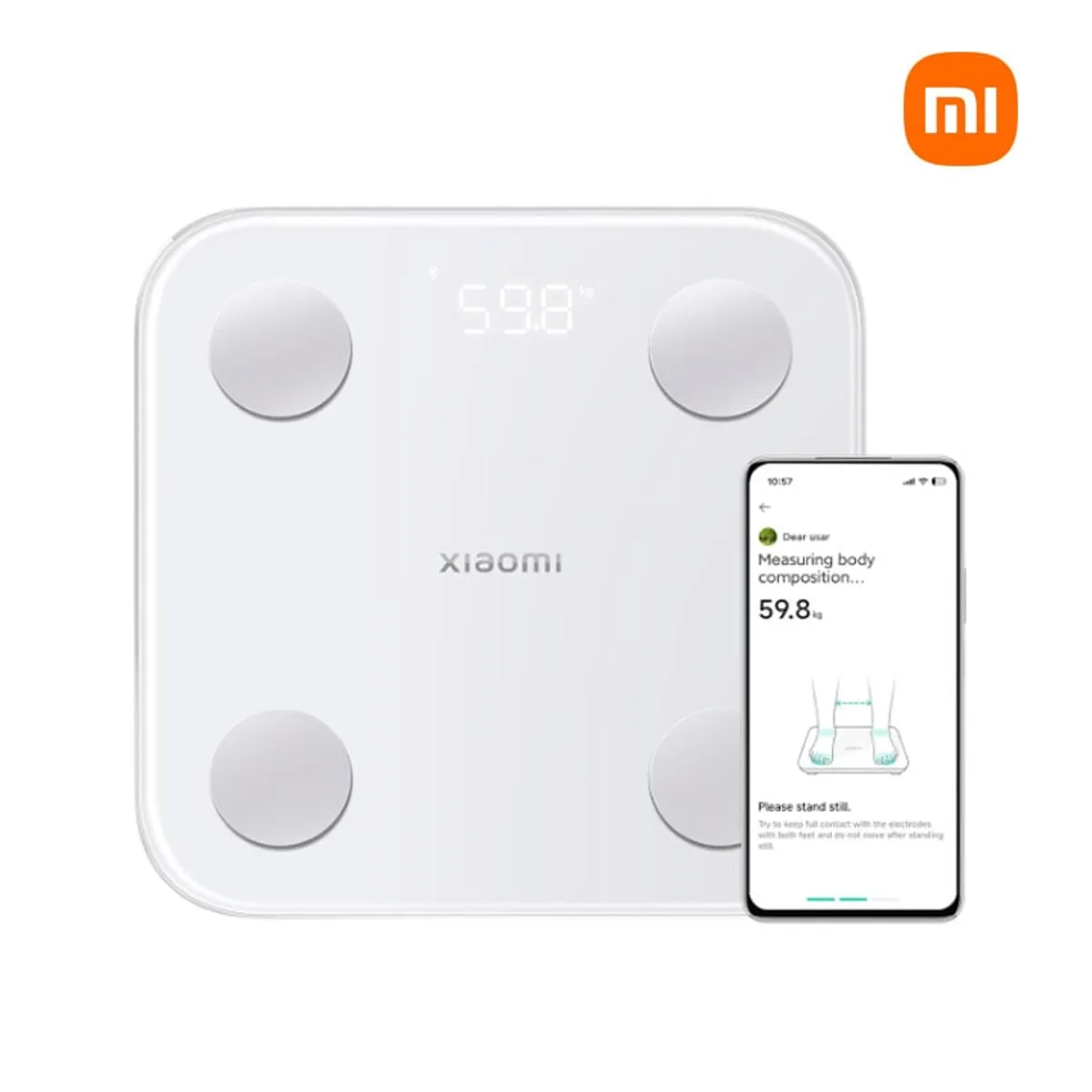 XIAOMI - Xiaomi Balanza Digital Inteligente  Mi Body Composition Scale S400