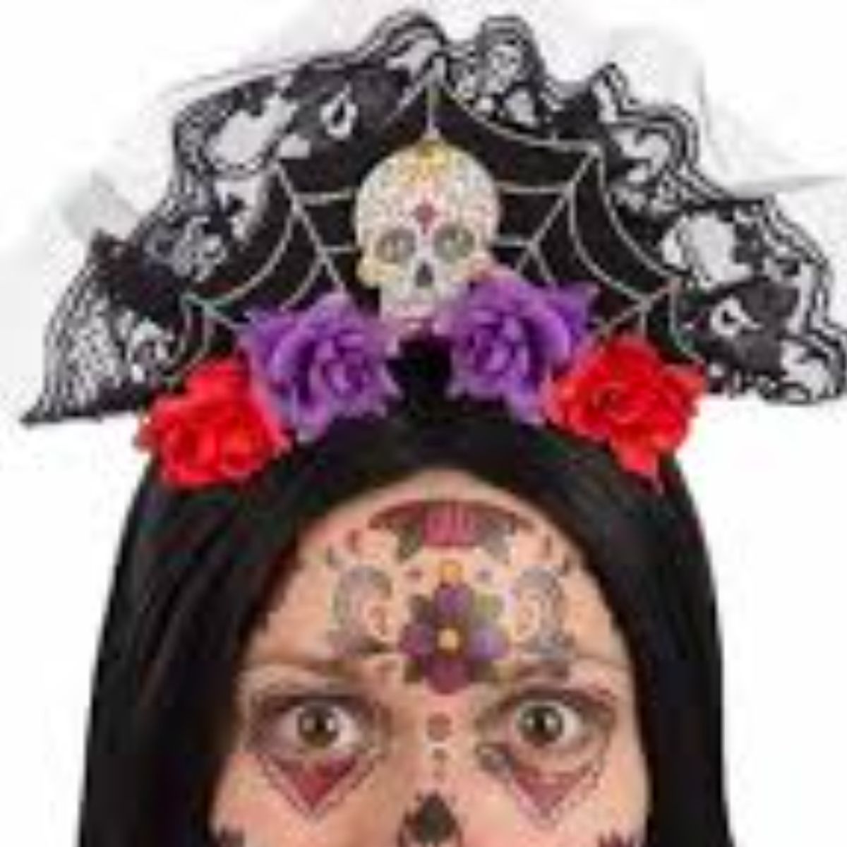 GENERICO - VINCHA CATRINA HALLOWEEN