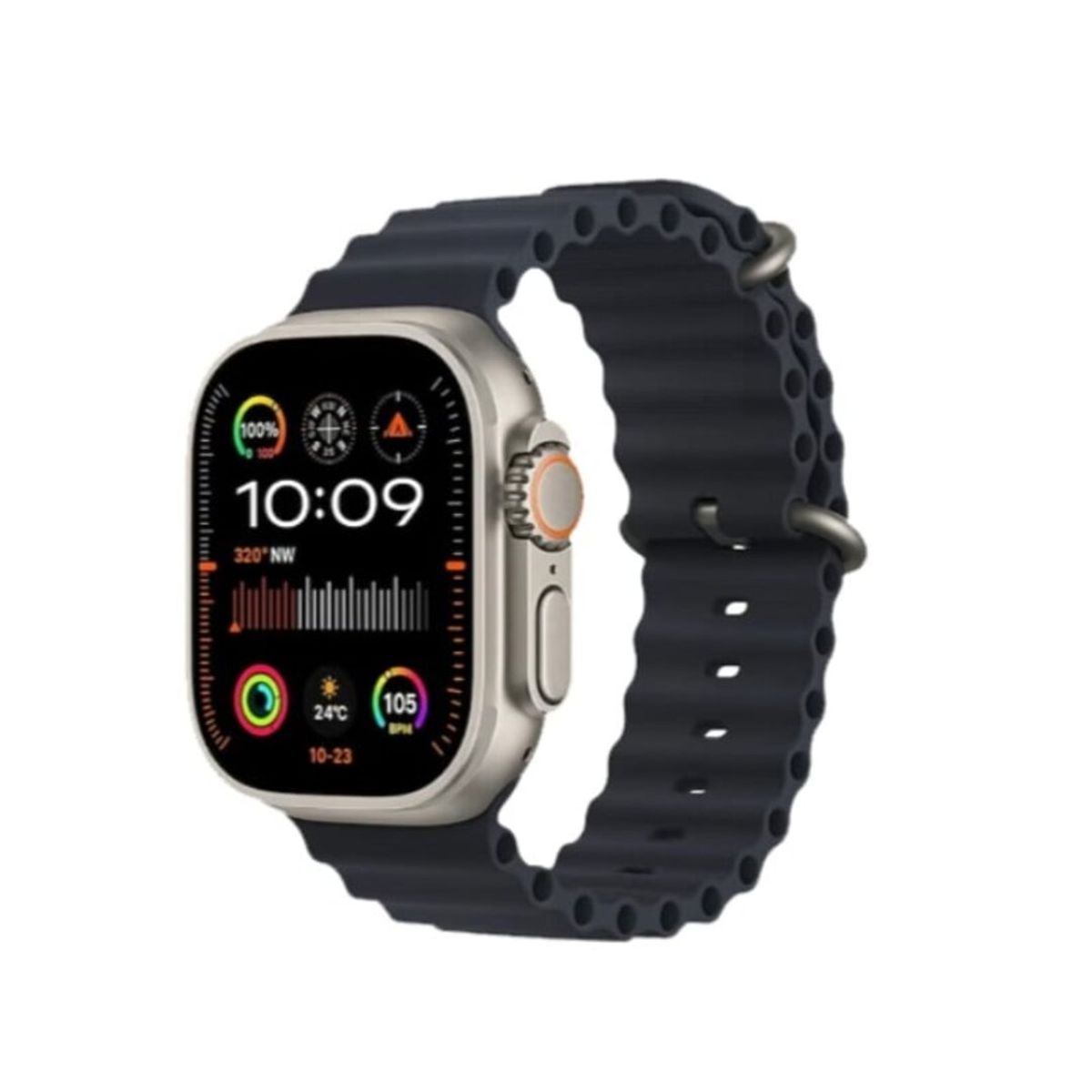 GENERICO - Smartwatch HK9 ULTRA 2 MAX Gris con Protector de Pantalla