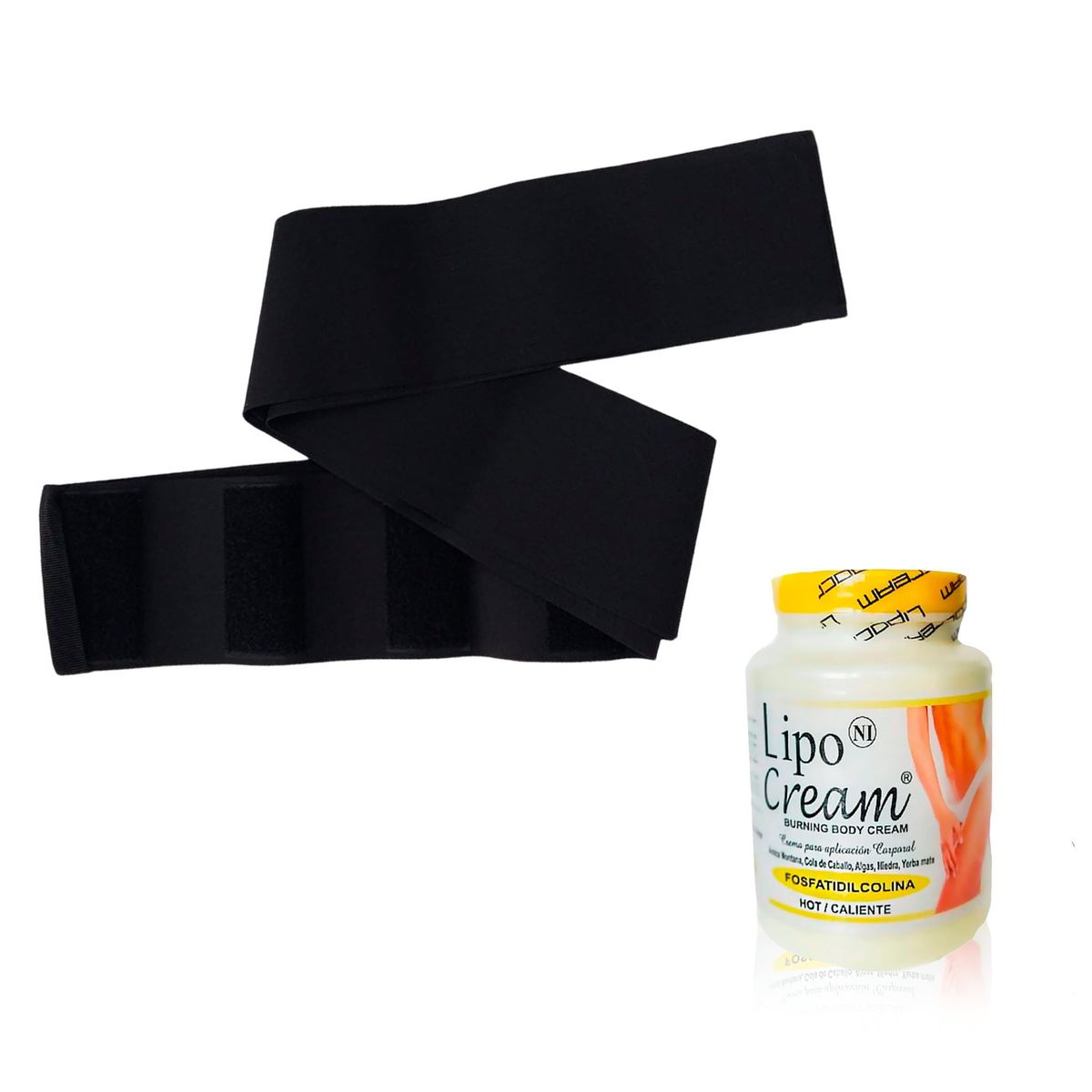 GENERICO - FAJA CINTA RELOJ DE ARENA MÁS LIPOCREAM EXCLUSIVE