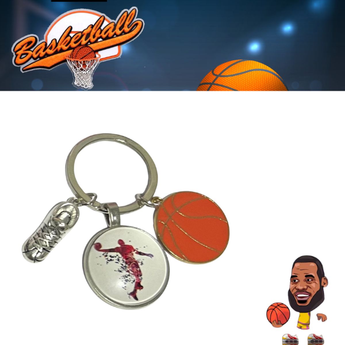 GENERICO - Llavero Baloncesto