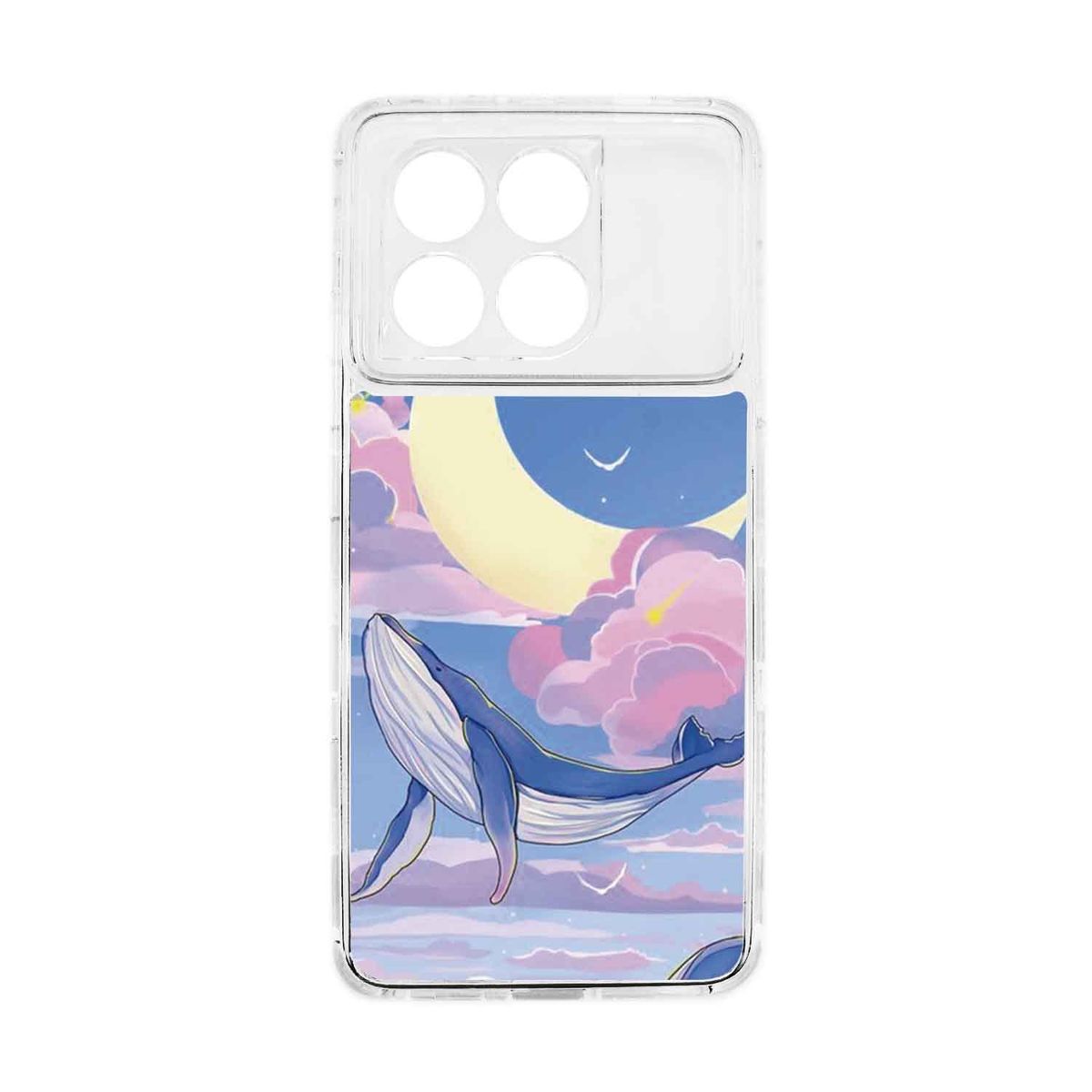 GENERICO - Funda Protector Case 360 Para POCO X6 PRO 5G - Transparente