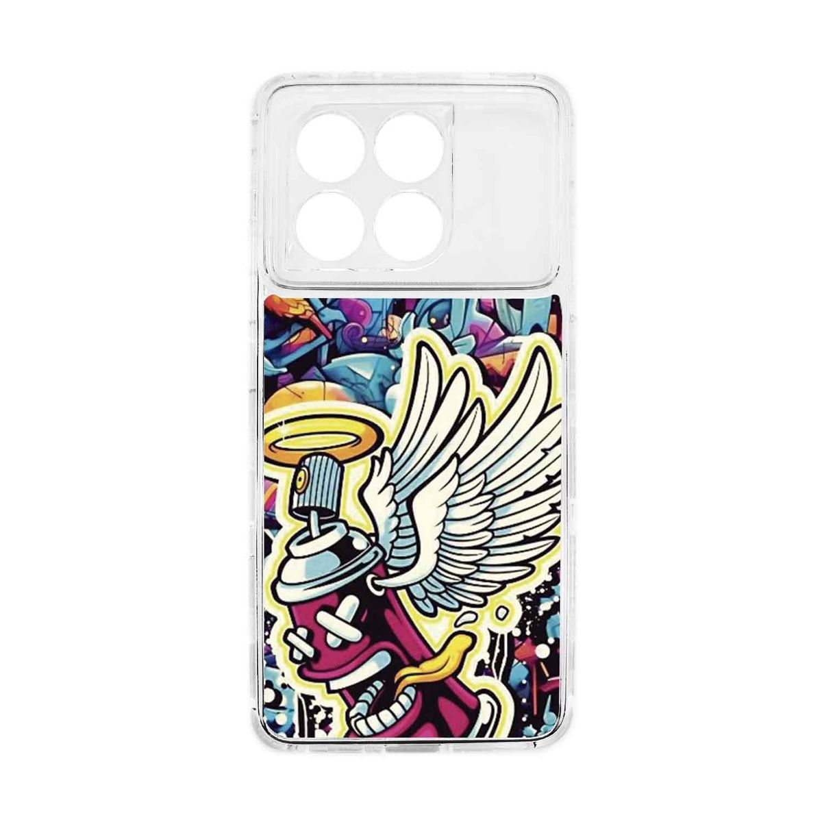 GENERICO - Funda Protector Case 360 Para POCO X6 PRO 5G - Transparente