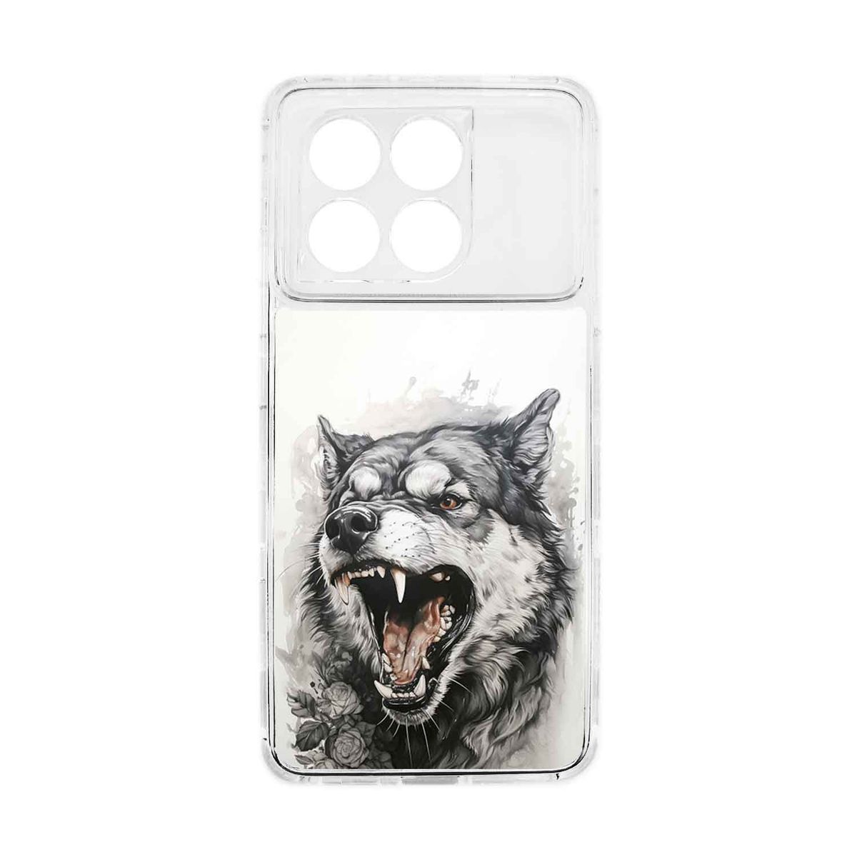 GENERICO - Funda Protector Case 360 Para POCO X6 PRO 5G - Transparente