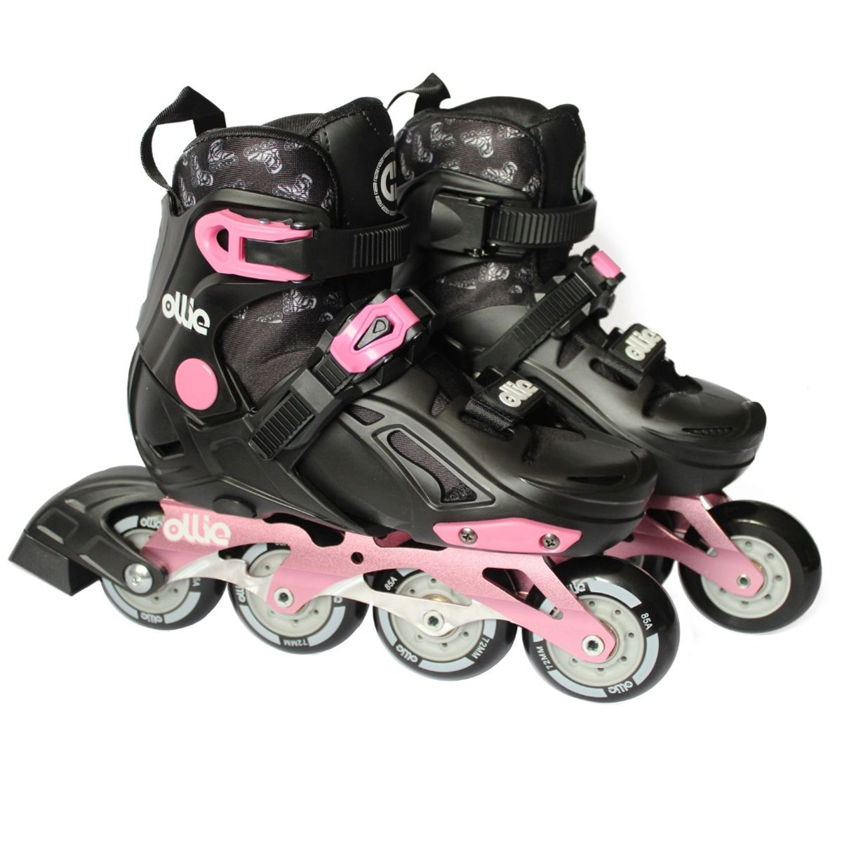 OLLIE - Patines Ollie Lineales Niños Regulable 36-39 Rosa